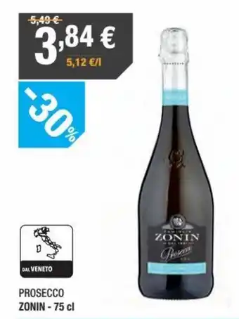 Poli Zonin Prosecco 75 cl offerta
