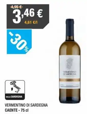 Caente Vermentino di Sardegna 75 cl