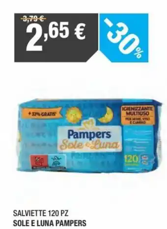Sole e Luna Pampers Salviette 120 Pz