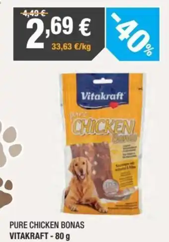 Vitakraft pure Chicken Bonas 80 g