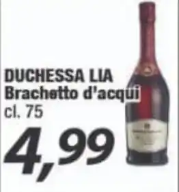 Duchessa Lia Brachetto d'acqui 75 cl.