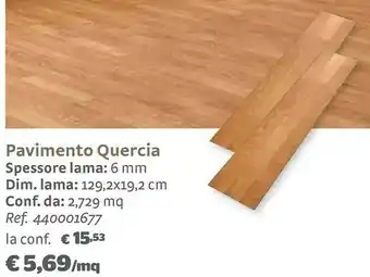 Bricocenter Bricocenter Pavimento Quercia offerta