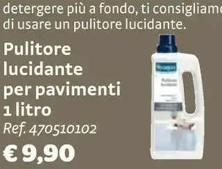 Bricocenter Pulitore Lucidante Per Pavimenti 1000 Ml offerta