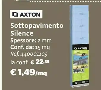 Bricocenter Bricocenter Axton Sottopavimento Silence Spessore offerta