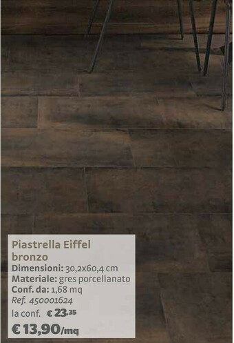 Bricocenter Piastrella Eiffel Bronzo offerta