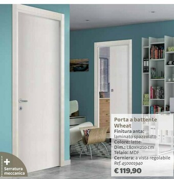 Bricocenter Porta A Battente Wheat offerta