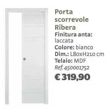 Bricocenter Ribera Porta Scorrevole offerta