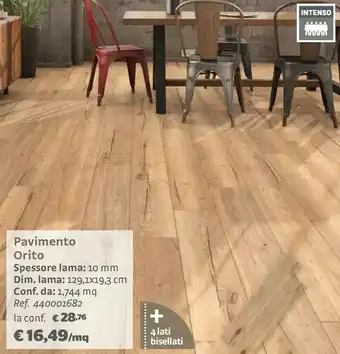 Bricocenter Intenso Pavimento Orito offerta