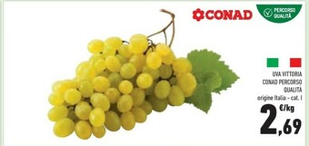 Conad Conad Uva Vittoria offerta
