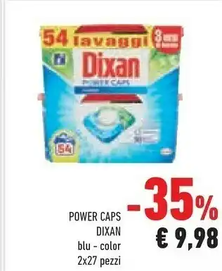 Conad Dixan Power Caps Blu offerta