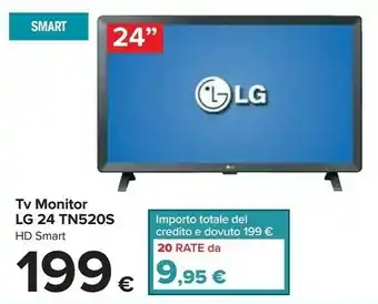 Carrefour LG Smart Tv 24 Tn520s offerta