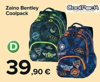 Coolpack Zaino Bentley