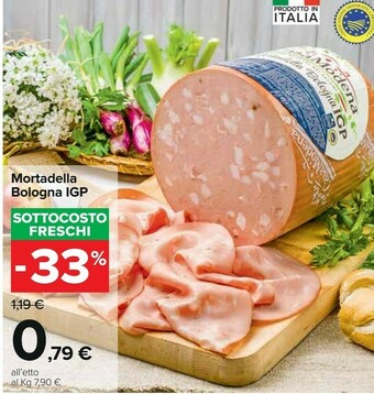 Carrefour Casa Modena Mortadella Bologna Igp offerta