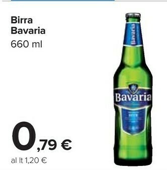 Carrefour Bavaria Birra offerta