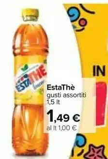 Carrefour Ferrero Ferrero - EstaThè Limone 1500 g(ml) offerta