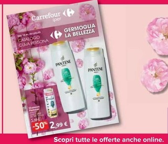 Carrefour Pantene Shampoo offerta