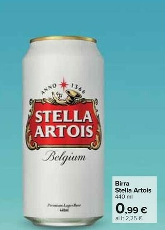Carrefour Stella artois Belgium Brewing Expertise offerta