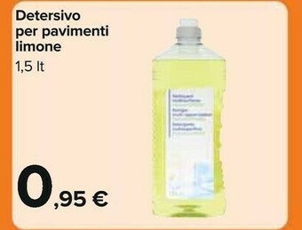 Carrefour Detersivo Per Pavimenti Limone offerta