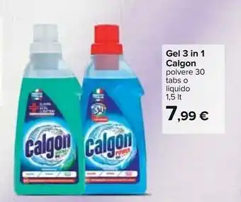 Carrefour Calgon Gel 3 In 1 Polvere offerta