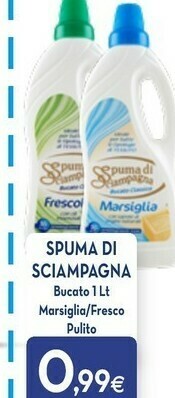 Proshop Spuma di Sciampagna Detersivo lavatrice offerta