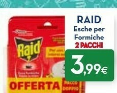 Proshop Raid Insetticida offerta