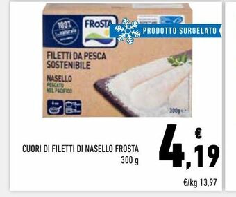 Conad Cuori di filetti di nasello frosta offerta