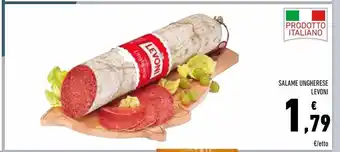 Conad Salame ungherese levoni offerta