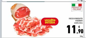 Conad Fiocco di prosciutto stagionato offerta