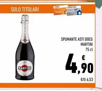 Conad Spumante asti docg martini offerta