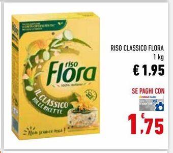 Conad Riso classico flora offerta