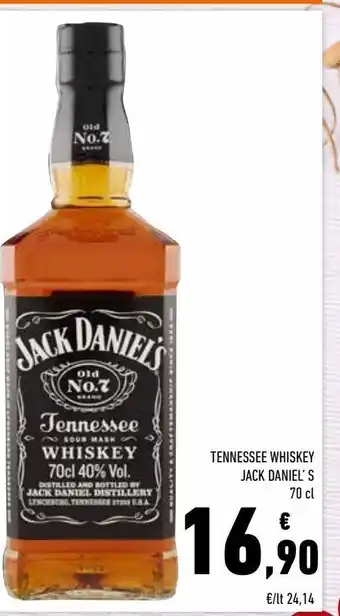 Conad Tennessee whiskey jack daniel's offerta