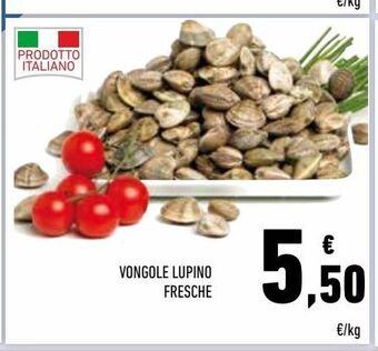 Conad Vongole lupino fresche offerta