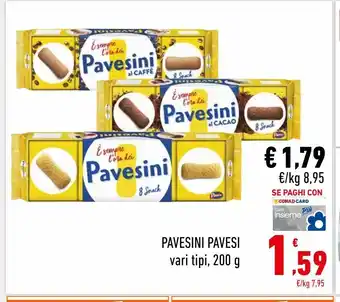 Conad Pavesini pavesi offerta