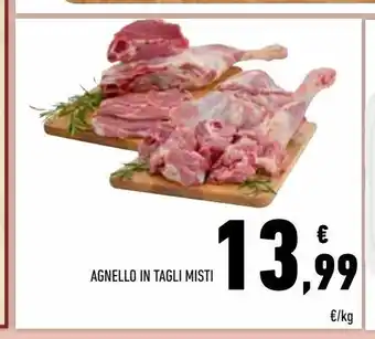 Conad Agnello in tagli misti offerta