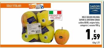 Conad Mele golden melinda offerta