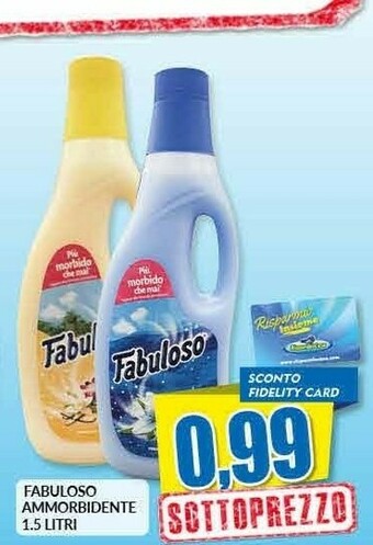 Risparmio Casa Fabuloso Ammorbidente offerta