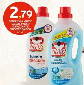 Vivo Supermercati Omino Bianco Detersivo lavatrice offerta