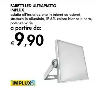 Bennet Imperia Implux Faretti Led Ultrapiatto offerta