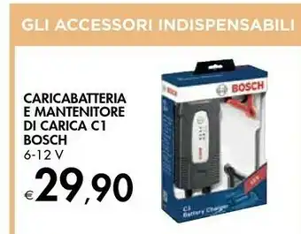 Bennet Bosch Caricabatteria E Mantenitore Di Carica C1 offerta