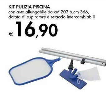 Bennet Kit Pulizia Piscina offerta