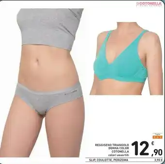 Cotonella Reggiseno Triangolo Donna Color