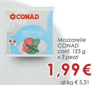 Conad Superstore Conad - Mozzarella offerta