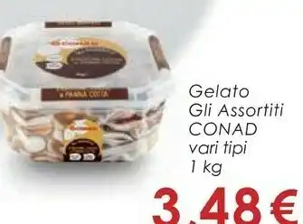 Conad Superstore Conad - Gelato Fragola E Limone offerta
