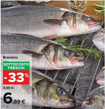 Carrefour Branzino offerta
