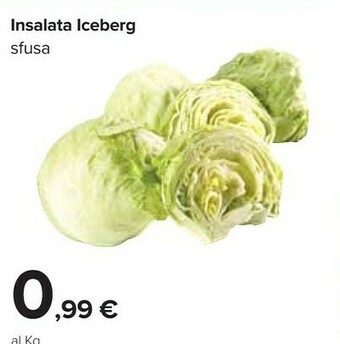 Carrefour Insalata Iceberg offerta