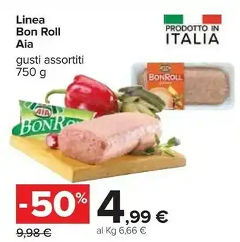 Carrefour Aia Linea Bon Roll offerta