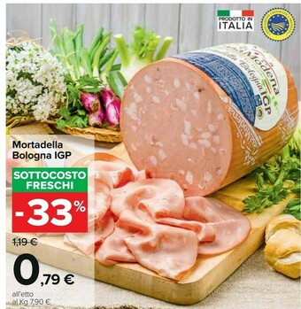 Carrefour Casa Modena Mortadella Bologna Igp offerta
