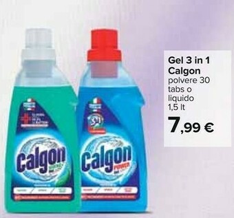 Carrefour Calgon Gel 3 In 1 offerta
