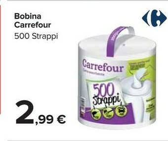 Carrefour Carrefour Maxi Bobina 500 Strappi offerta