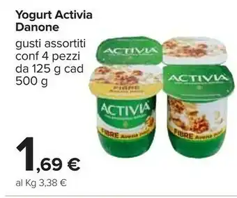 Carrefour Danone Activia Fibre Muesli 500 G(ml) offerta